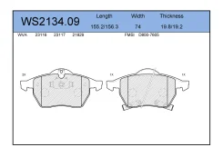 ������� ��������� �������� (�������) SAAB 9-5 (YS3E) 2.3 t 09.1997 - 12.2009 SAAB 9-5 (YS3E) 2.3 t 01.2001 - 12.2009 Jeenice WS213409, �������� WS2134...