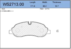������� ��������� �������� (�������) Ford Transit 2.2TDCi 14 Jeenice WS271300, �������� WS271300 ����