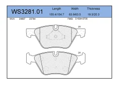 ������� ��������� �������� (�������) BMW 5 (F10) 520 i 10.2010 - 10.2016 BMW 5 (F10) 528 i 10.2010 - 10.2016 Jeenice WS328101, �������� WS328101 ����
