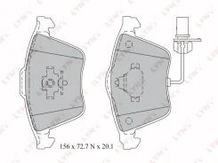 ������� ����. ����. �����. AUDI A4 1.0-3.0TD 04-07/ A6 2.0-3.2 04/ A8 3.7-4.2 02-10, Front AUDI A4 1.0-3.0TD 04-07/ A6 2.0-3.2 04-/ A8 3.7-4.2 02-10 L...