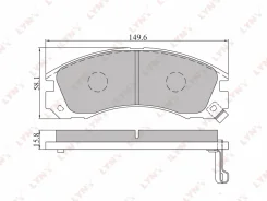 ������� ��������� �������� (�������) Mitsubishi Galant 00/Outlander 07/Pajero 00/Pajero Sport 98/Peugeot 4007 07 Lynxauto BD5501, �������� BD5501 ����