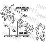 �������� ������������ ������ ���������� �������� Nissan Febest NT003 Febest NT003 NT003 ����
