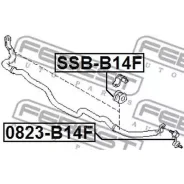 ������ ������������� Subaru Legacy B14 2009.02- SSB-B14F Febest SSBB14F Febest SSBB14F SSBB14F ����