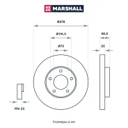 ��������� ���� ������. Mazda 3 BK 2003-2009, Mazda 3 BL 2008-2013, Mazda 5, Mazda 5 CR 2004-2010, Mazda 5 CW 2010-2015 Mazda 3 I (BK), II (BL) 03- / 5...