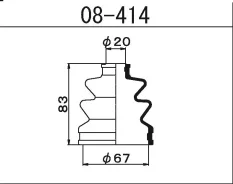 ������� ����� Subaru Forester 97-19 / Impreza 92-22 /20*67*83/ DA1PF, �DA3PF, �DA3VF, �DB3PA, �AA6PA, �CN21S, �CN31S, �CP21S, �CP31S, �CN22S, �CN32S...