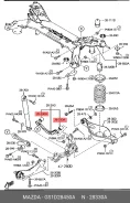 ����������� ������ �������� (�����) Mazda GS1D28450A, ������ GS1D28450A ����