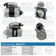 ������� 12V 0,85 Kw 12V 0,85KW Renault Megane II, Dacia Sandero I 1.6 Renault Clio/Laguna/Megane/Scenic 1.4/1.6 01- Meatdoria 5015115 5015115 ����