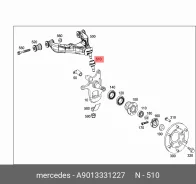 ����� ������� (�������) Mercedes-BENZ A9013331227, �������� A9013331227 ����