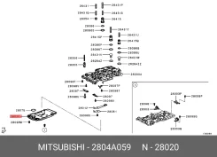 ������ �������� Mitsubishi 2804A059 2804A059 ����