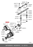 ������ ��� Mitsubishi MD300470 MD300470 ����