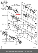 ������� ����� Mitsubishi MR528709 MR528709 ����