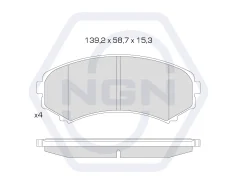 ������� ��������� �������� ������������ (�������) Mazda Mpv 99, Mitsubishi Pajero III-IV 00 / Pajero Sport 2.5TD 02 NGN 3501254, �������� 3501254 ����