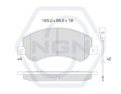 ������� ��������� �������� ������������ (�������) FORD Transit 06 / Transit Bus 06 / Transit Tourneo 06 NGN 3501403, �������� 3501403 ����