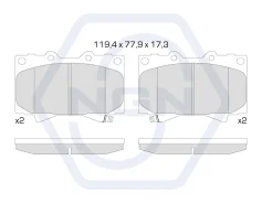 ������� ��������� �������� ������������ (�������) Toyota Land Cruiser 100 4.2-4.7 98 / Prado(J150) 3.0D-4.0 10 NGN 3501839, �������� 3501839 ����