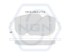 ������� ��������� �������� ������������ (�������) Toyota Camry(V30) 2.4-3.0 01 NGN 3501993, �������� 3501993 ����