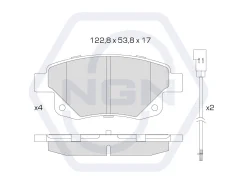 ������� ��������� �������� ������������ (�����) FORD Transit 06 / Transit Bus 06 / Transit Tourneo 06 NGN 3502058, ������ 3502058 ����
