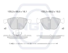 ������� ��������� �������� ������������ (�������) BMW 5(F10 / 11) 2.0D-3.0 09 / 6(F12 / 3) 3.0 11 / 7(F01) 3.0-3.0D 08 NGN 3502118, �������� 3502118 �...