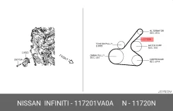 ������ Nissan Nissan 117201VA0A 117201VA0A ����