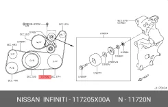 ������ ��������� ������������ Nissan Nissan 117205X00A 117205X00A ����