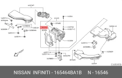 ������ ����. Nissan Qashqai II 1,2L, 1,5-1,6 TD Nissan Nissan 165464BA1B 165464BA1B ����