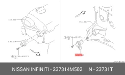 ������ ��������� ����������� Nissan 237314M502 237314M502 ����