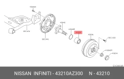 ��������� ��������� Nissan Nissan 43210AZ300 43210AZ300 ����