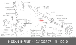 �������� ���������� ������� ������ M12, G50, R32, R33, R34, W11, Y11, C23, Z32 Nissan Nissan 4021033P07 4021033P07 ����