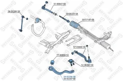 ����� �������� (������� / �����) Land Rover Range Rover 4.2/4.4/3.0TD Stellox 5405296SX, ����� �������� 5405296SX ����