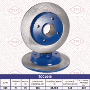 ���� ��������� ������ Citroen C4 08-Peugeot 308 07- Citroen C4 08-/ Peugeot 308 07- Tatsumi TCC1046 TCC1046 ����