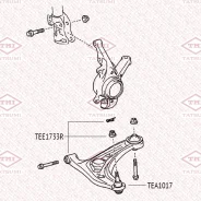 ����� ������� ������ L/R Toyota Yaris/Verso 99- Tatsumi TEA1017 TEA1017 ����