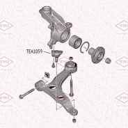 ����� ������� ������ L/R Citroen Jumper 06-FIAT Ducato 06-Peugeot Boxer 06- Citroen Jumper 06-/ FIAT Ducato 06-/ Peugeot Boxer 06- Tatsumi TEA1059 TEA...