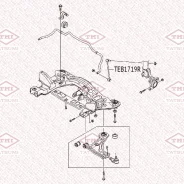 ���� ������������� �������� R Chevrolet Lacetti 05- Tatsumi TEB1719R TEB1719R ����