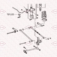 ������ ������������� ������� Toyota Corolla -97 Tatsumi TEF1105 TEF1105 ����