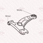 ����������� ��������� ������ (�������) Toyota Corolla -06 Tatsumi TEF1563 TEF1563 ����