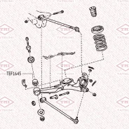 ����������� ������� ������� ����������� ������ (�����) Toyota RAV4 94- Tatsumi TEF1645 TEF1645 ����