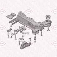 ����� ��������� ������ AUDI A3 96-VW Golf 96-Skoda Octavia 96- AUDI A3 96-/ VW Golf 96-/ Skoda Octavia 96- Tatsumi TEG1099 TEG1099 ����