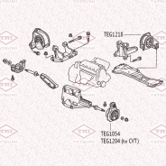 ����� ��������� ������ Honda HR-V 99- Tatsumi TEG1218 TEG1218 ����