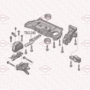 ����� ��������� (�����) AUDI A3/Q3/TT 03-Skoda Octavia/Superb 04- Tatsumi TEG1280, ������ TEG1280 ����