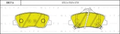 ������� ��������� �������� �������� Geely Atlas 16-, Hyundai Solaris 10-, KIA Rio 11- Blitz BB0716 BB0716 ����