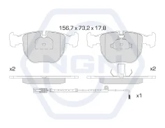 ������� ��������� �������� ������������ (�������) BMW 5 (E39) 00-03/7(E38) 4.0 96-01/X3(E83) 3.0D 06 / X5(E53) 3.0-4.4 NGN 3501591, �������� 3501591 �...