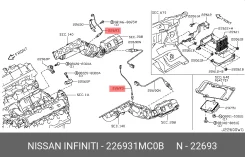 ������ ����������� (226931LA0C) Nissan 226931MC0B 226931MC0B ����