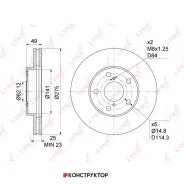 ���� ��������� ������������� (275x25) | ����� | Lynxauto BN1160 BN1160 ����
