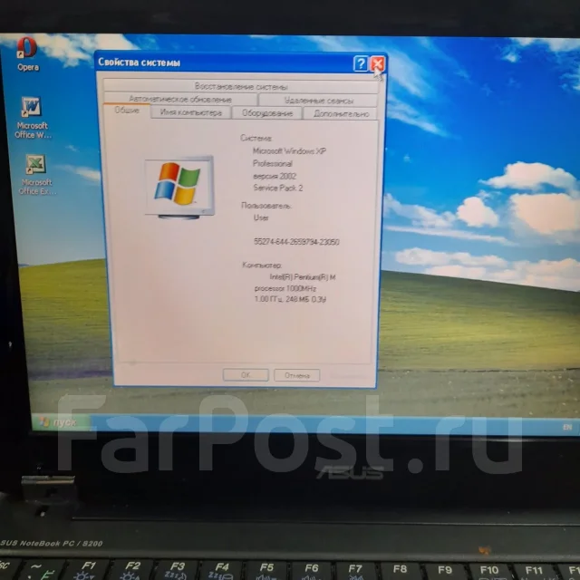 Asus. 1����, ��� 256 �� � ������, ���� 32���, WiFi: 1 ����