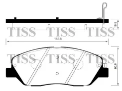������� ���������, �������� � ������������ ��������� D11198MH HY Santa Fe 06- KI Sorento 09- Kormax KBP013 KBP013 ����