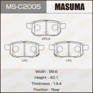������� �������� Masuma, AN-773WK, NP9016, P79029 rear (1/12) MS-C2005 Masuma, ������ MSC2005 ����