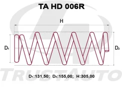 ������� �������� ��������� TA TA HD 006R HR-V GH4 99- TAHD006R ����