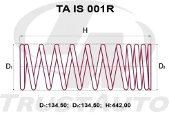 ������� �������� ��������� TA TA IS 001R Bighorn UBS25GW/69GW 91-95 TAIS001R ����
