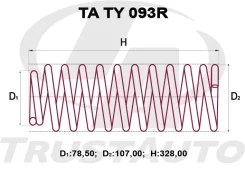 ������� �������� ��������� TA TA TY 093R Prius NHW20 03-/OPA ACT/ZCT10 00- TATY093R ����