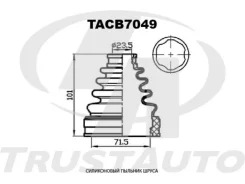 ������� ������� ����������� TA TACB7049 ������� ���� ����� 71,5x101x23,5 TACB7049 ����