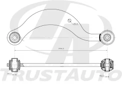 ����� �������� TA HCA-6265 RR UP Auris NZE184H, ZRE186H, NZE154H, NRE185H 12- Avensis ZRT272 12-/Blade AZE154H, AZE156H 06-12/Corolla Rumion ZRE154N 0...